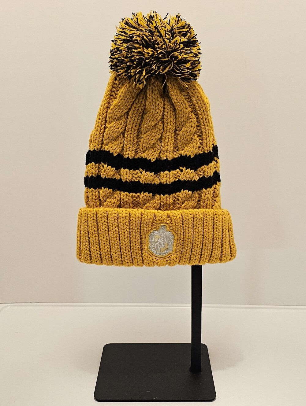 Harry Potter Hufflepuff Forbidden Forest Experience Knit Beanie Winter Hat
